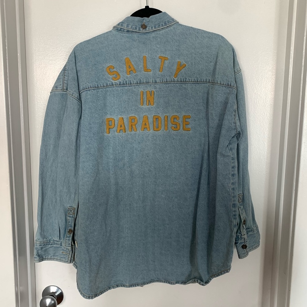 SALTY BLONDE X BILLABONG denim jacket